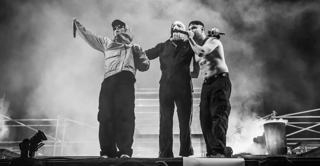 I kneecap sul palco